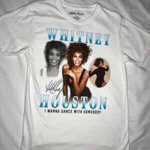 Whitney Houston I Wanna Dance With Somebody Graphic Tee Size S
